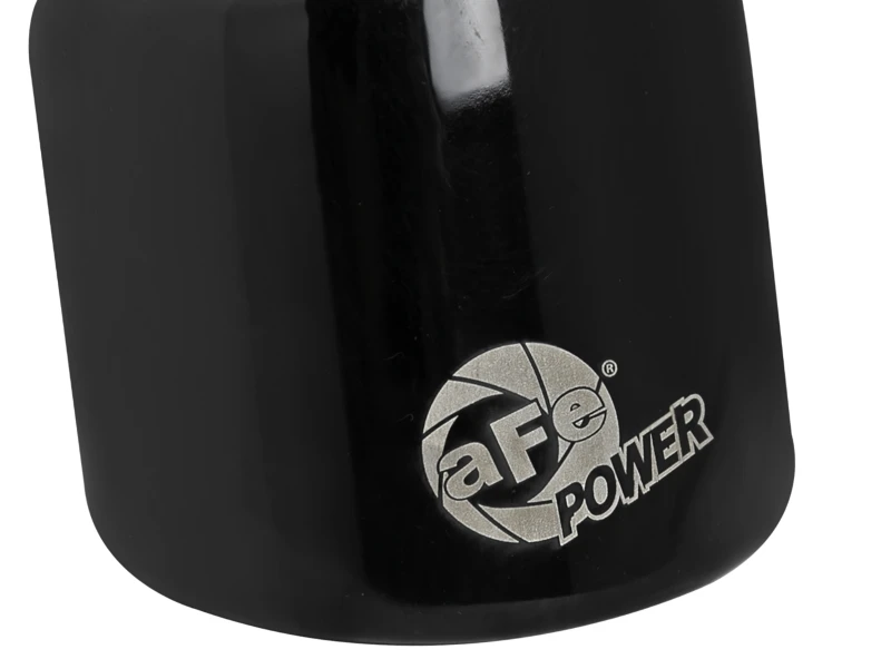 aFe MACH Force-Xp 409 SS Klemm-Auspuff-Endstück 2,5 Zoll Einlass / 4 Zoll Auslass / 6 Zoll L - Schwarz