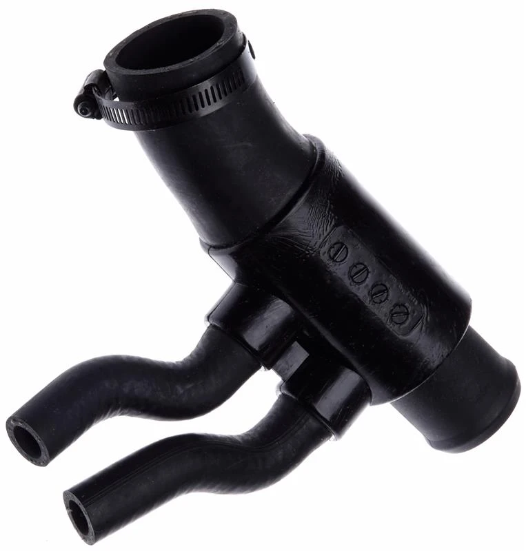 Gates 93-97 Ford F Series V-8 5.8L Lower - Oil Cooler Adapter Molded Coolant Hose