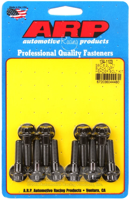 ARP SBC 6.2L LT1 12pt Header Bolt Kit für Chevrolet Small Block