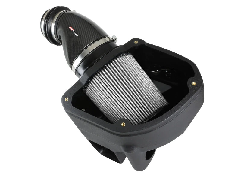 aFe Black Series Stage-2 Carbon Fiber Kaltluft-Ansaugsystem mit Pro DRY S Media