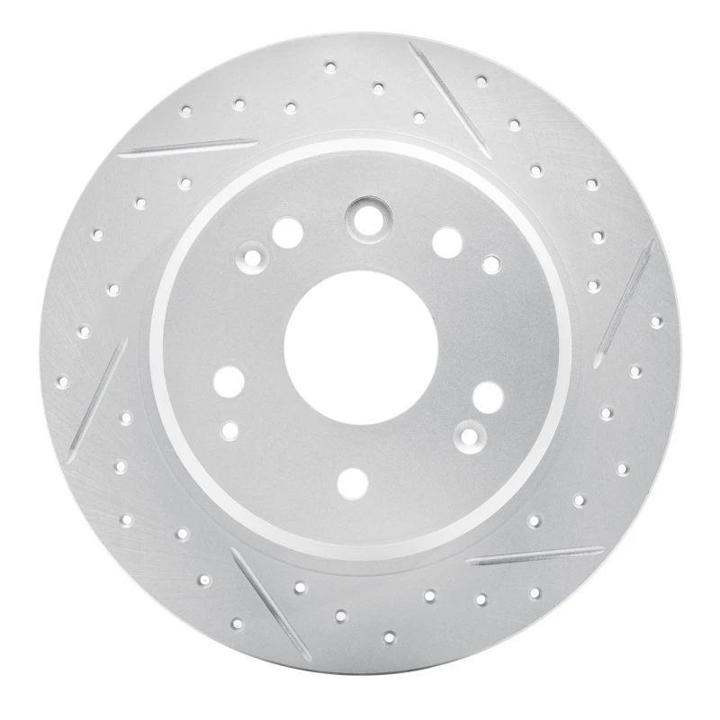 DFC 99-11 Acura TL Rear Right Drilled & Slotted Geoperformance Rotor