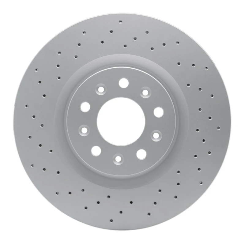 DFC 05-06 Ford GT Rear Drilled GeoSPEC Coated Rotor