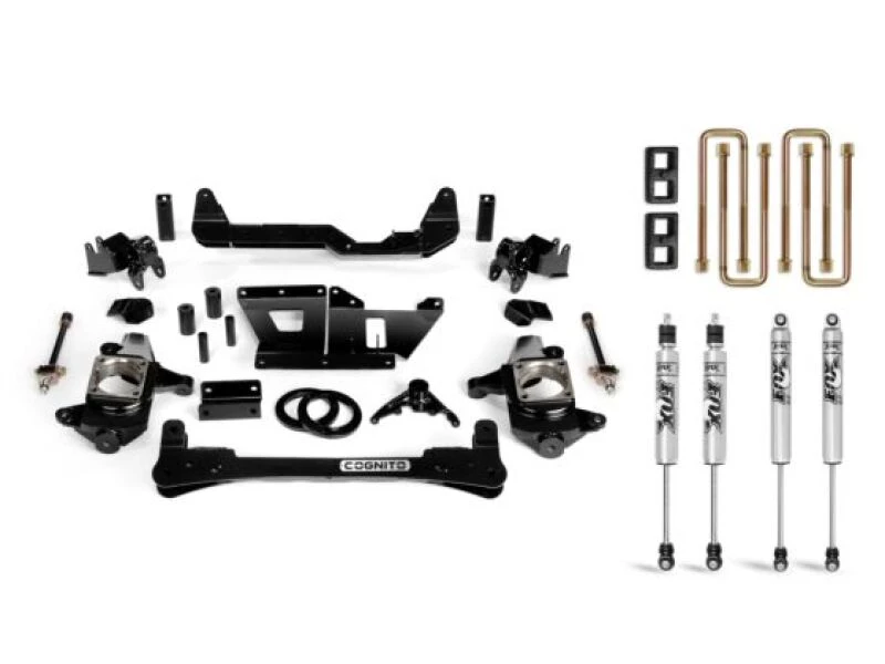 Cognito 4-Inch Standard Lift Kit with Fox PS 2.0 IFP Shocks