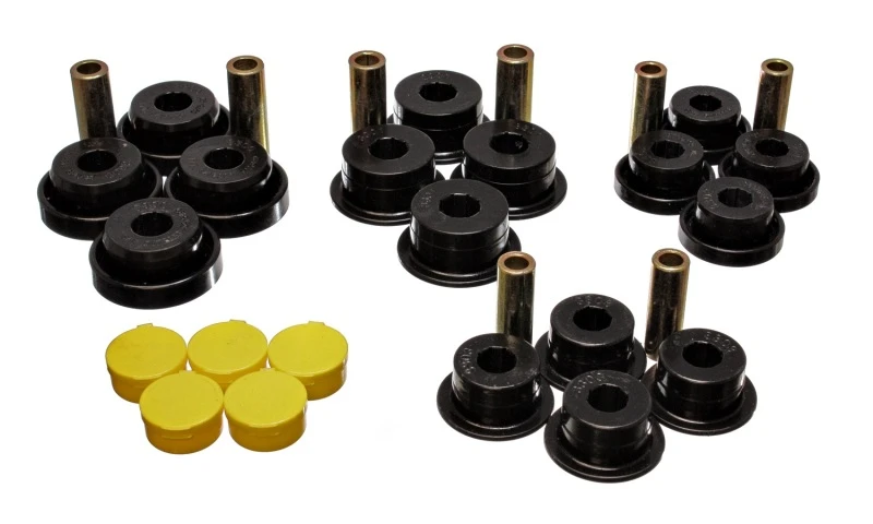 Energie-Suspension 94-98 Dodge Ram Schwarzes Vorderes Kontrollarm-Bushing-Set