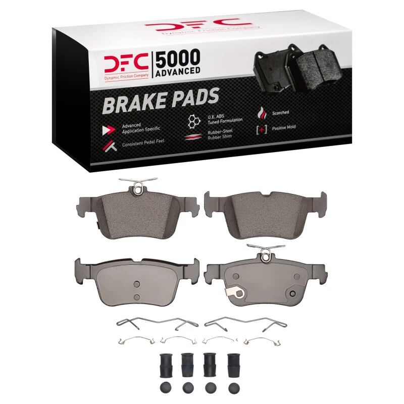 DFC 25-25 Ford Escape Rear 5000 Advanced Ceramic Brake Pads and Hardware Kit