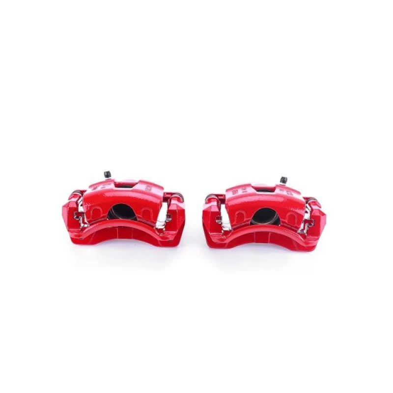 powerstop_S2810-67944c424847b Power Stop 04-11 Chevrolet Aveo Front Red Calipers w/Brackets - Pair
