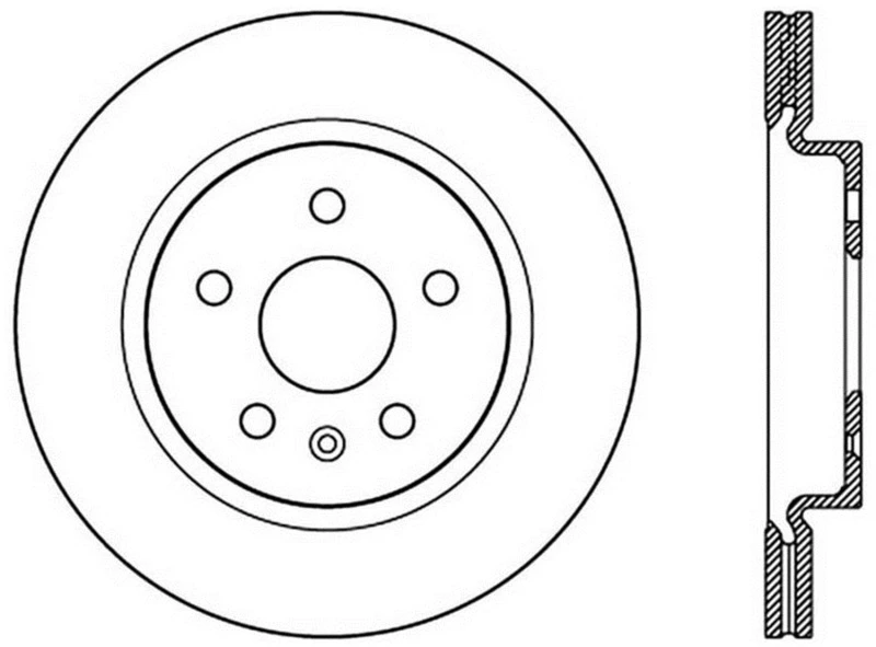 stoptech_128.62127L-6794f55b063c9 StopTech Sport Cross Drilled Brake Rotor - Front Left