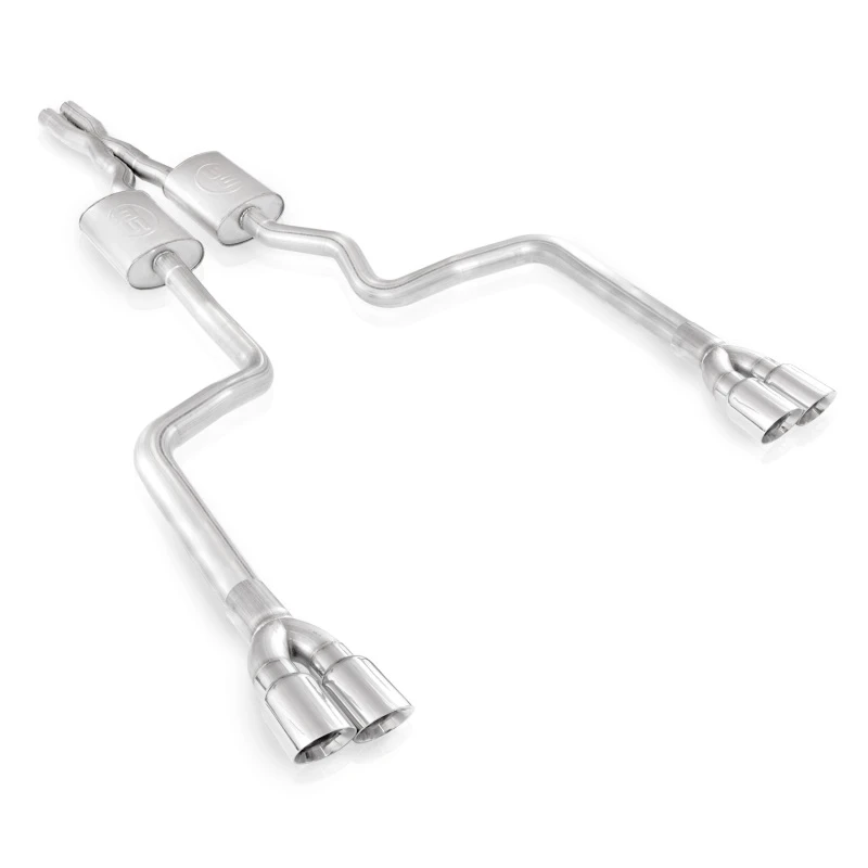Stainless Works 2008-14 Challenger 3 Zoll Catback X-Pipe Kammermuffler 3,5 Zoll Endrohre