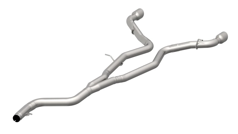 Kooks 2020 Toyota Supra 3,5 Zoll x 3 Zoll SS Muffler Delete Catback Auspuff mit polierten Endstücken