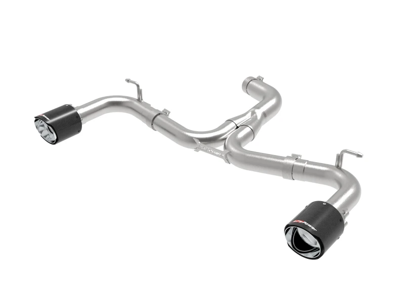 aFe 18-20 VW GTI (MK7.5) 2.0L MACH Force-Xp 3in auf 2.5in 304 SS Axle-Back Auspuffanlage- Carb. Tips