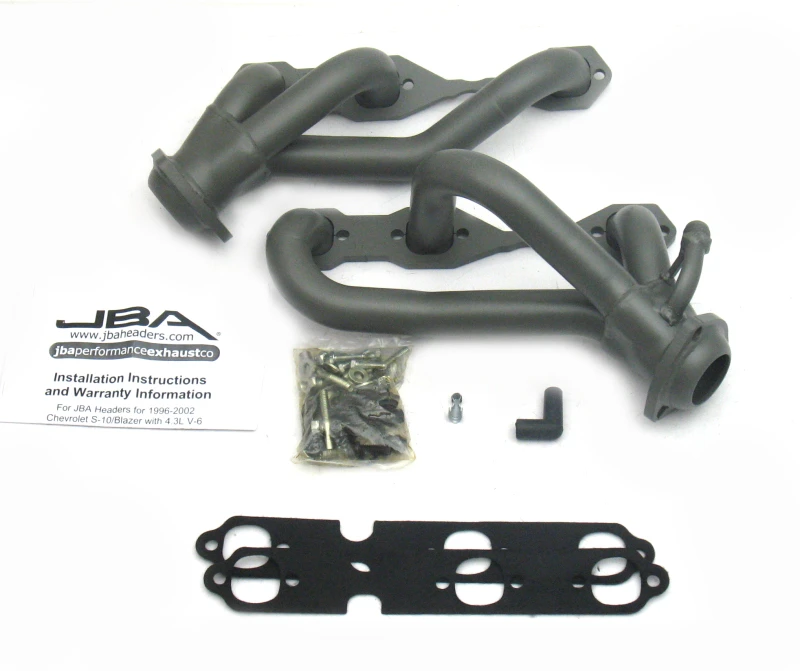 JBA Cat4Ward Header für 1996–2001 GM S Truck 4.3L V6 ohne A.I.R. Injection