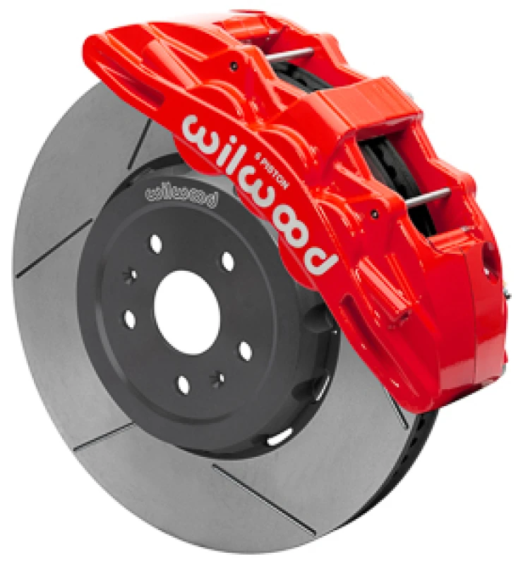 Wilwood SX6R Big Brake Dynamic Vorderbremse Kit 15in Gelocht Rot 2020+ Chevy C8 Corvette