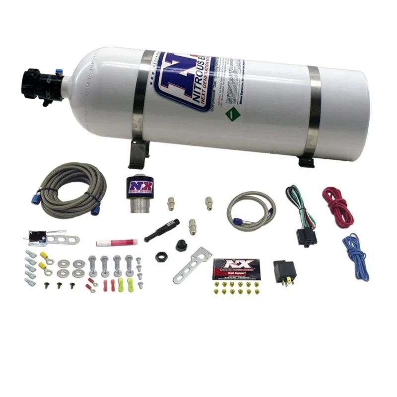 Nitrous Express Diesel Stacker 4 Nitrous Kit mit 15lb Flasche