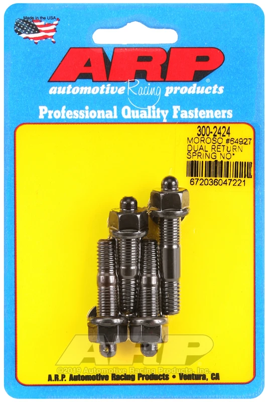 ARP Moroso Dual Return Spring Carb Stud Kit ohne Spacerplatte
