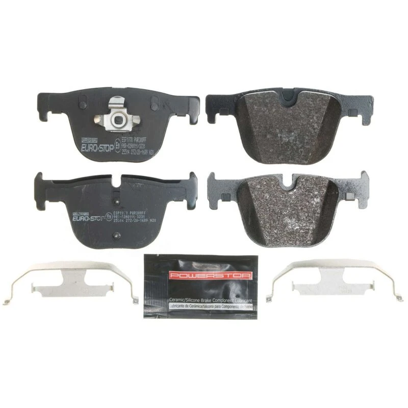 Power Stop 13-15 BMW ActiveHybrid 3 Euro-Stop ECE-R90 Rear Brake Pads