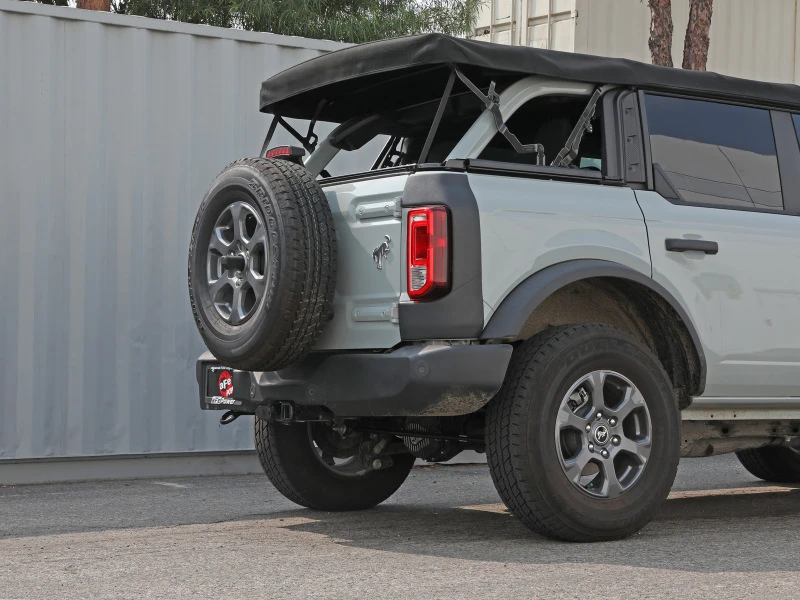 aFe Apollo GT Serie 3 Zoll 409SS Kat-Back Ford Bronco 2021 L4 2,3L/V6 2,7L - Poliert
