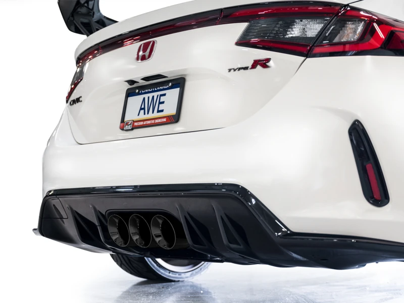 AWE Tuning 2023 Honda Civic Type R FL5 Touring Edition Auspuff mit dreifachen Diamantschwarz-Tipps