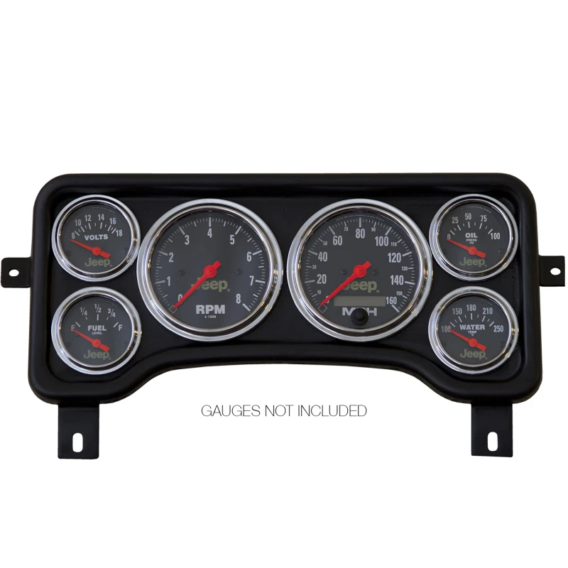 Autometer Jeep TJ/XJ Direkt-Pass- Dashboard-Panel 6 Anzeigen 3 3/8 Zoll x2 / 2 1/16 Zoll x4