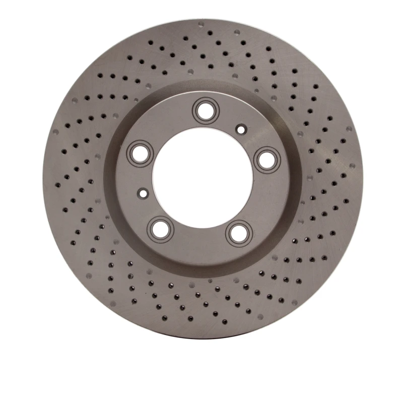 DFC 09-23 Porsche 911 Right Front Drilled Brake Rotor
