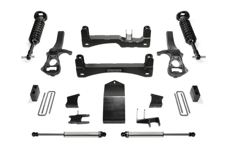 Fabtech 19-20 GM K1500 P/U mit Trail Boss/At4-Paket Diesel 4-Zoll-Perf-Sys mit Dl 2,5 & 2,25