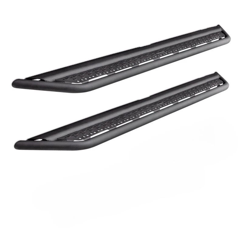 Go Rhino Dominator Extreme D6 SideSteps - Tex Blk - 87in