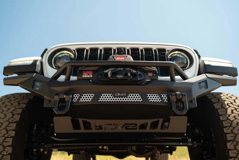 DV8 Offroad 07-18 Jeep Wrangler JK / 18-23 Wrangler JL / 20-23 Gladiator JT MTO Series Front Bumper