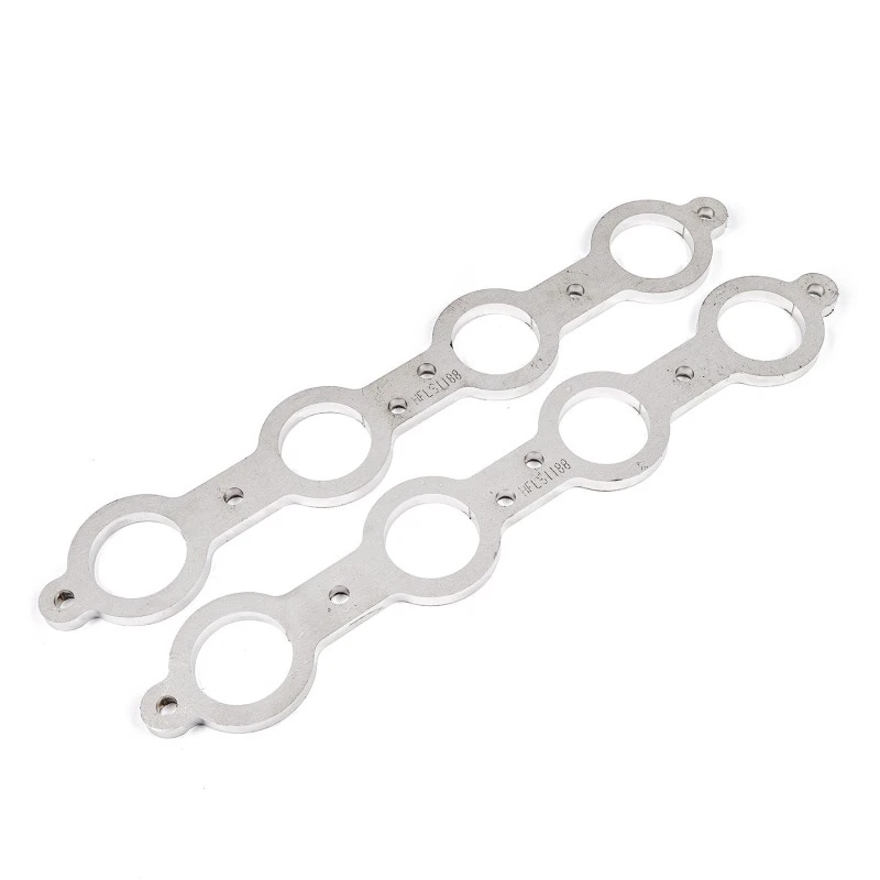 Stainless Works Chevrolet LS1/LS6 Runder Port Header 304SS Auspuffflansche 1-7/8 Zoll Primär