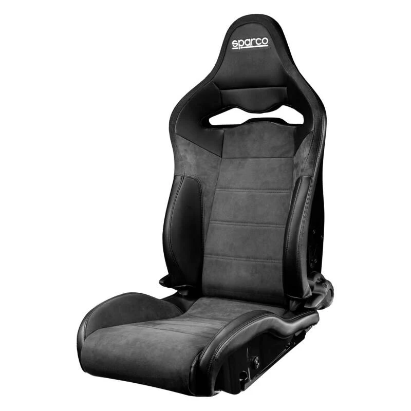 Sparco SPR Rennsitz BLK/BLK White Logo