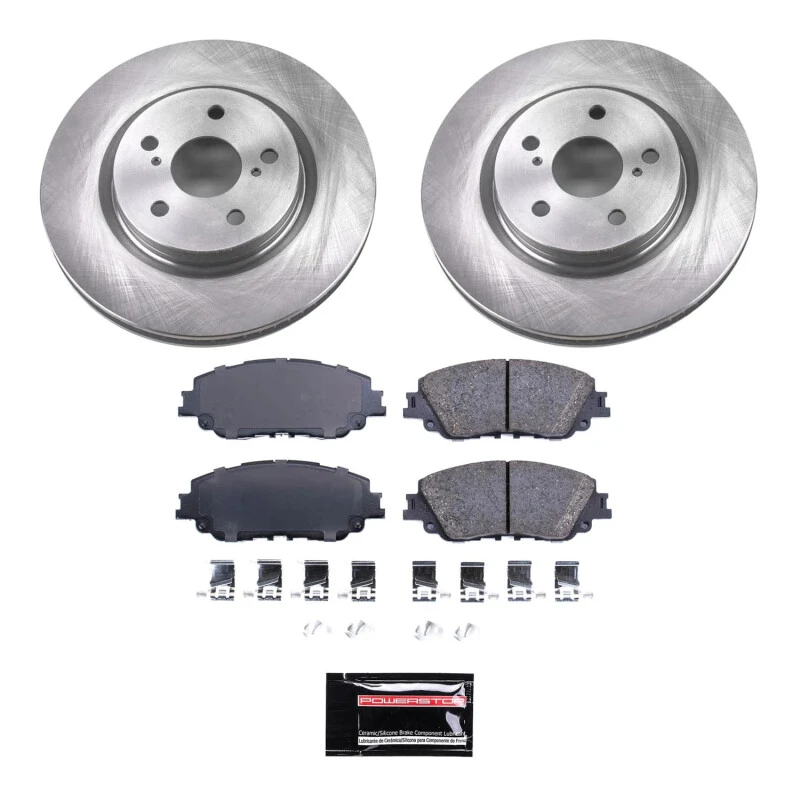 powerstop_SC7895-6795e5a981427 Power Stop 21-23 Toyota Venza Front Semi-Coated Rotor Kit