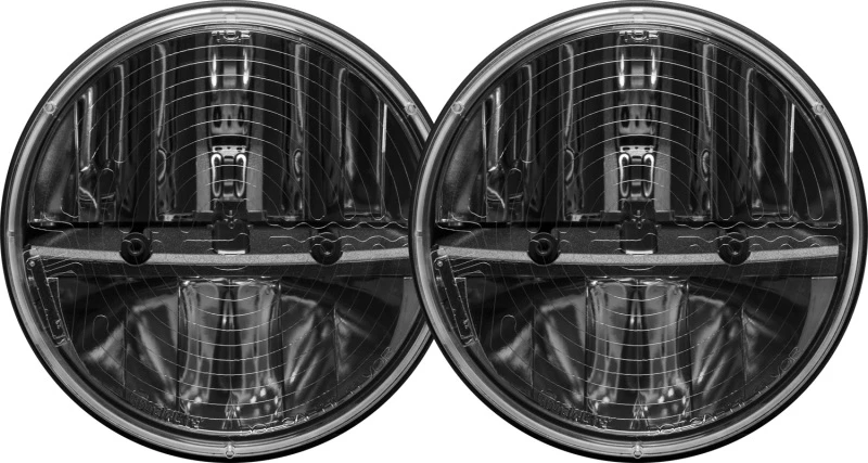 Rigid Industries 7 Zoll Rundscheinwerfer mit beheizter Linse – Set of 2