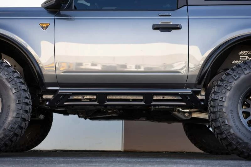 DV8 Offroad Rock Sliders für 2021–2023 Ford Bronco
