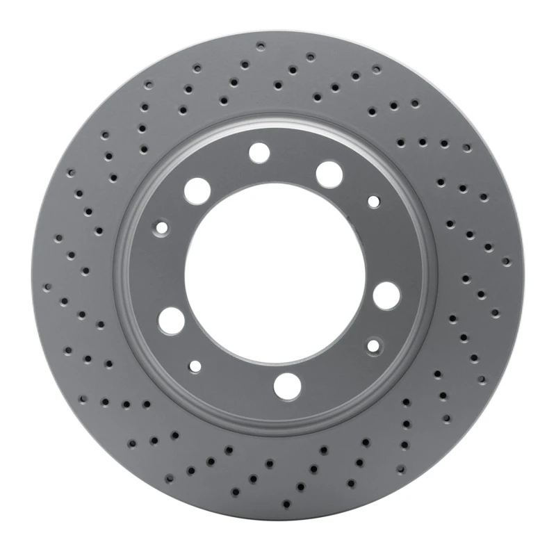 DFC 78-89 Porsche 911/930 Left Rear Drilled GeoSPEC Coated Rotor
