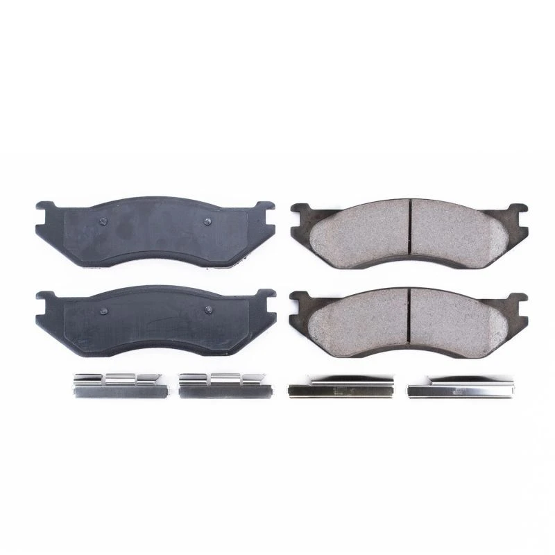 powerstop_17-966-67945c1d3dfd6 Power Stop 1998 Dodge B1500 Front Z17 Evolution Ceramic Brake Pads w/Hardware
