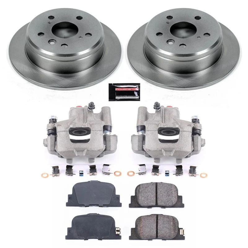 powerstop_KCOE1084-6794518163872 Power Stop 00-01 Lexus ES300 Rear Autospecialty Brake Kit w/Calipers