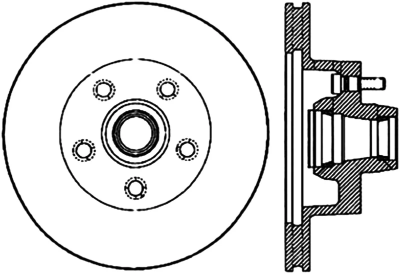 StopTech Slotted & Drilled Sport Brake Rotor