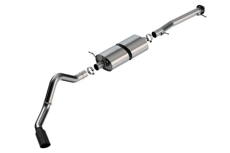 Borla 20-22 Chevrolet/GMC Silverado/Sierra 6.6L T-304 SS Cat-Back S-Type Exhaust - Brushed