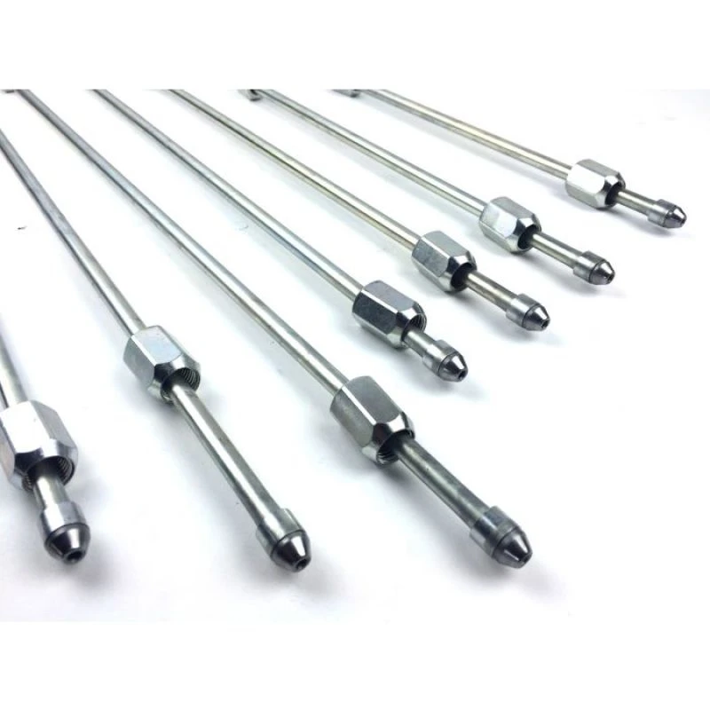 Fleece Performance 17-Zoll-Hochdruck-Kraftstoffleitung (8mm x 3,5mm Leitung, M14x1,5 Nüsse)