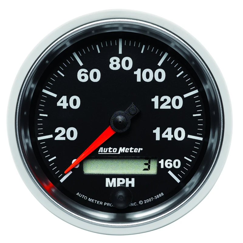 Autometer GS 3-3/8 Zoll 160 MPH In-Dash Tachometer