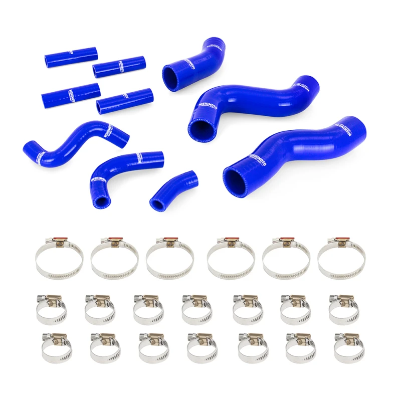 Mishimoto 92-97 Land Cruiser Silikonkühler- und Heizungsschlauch - Blau