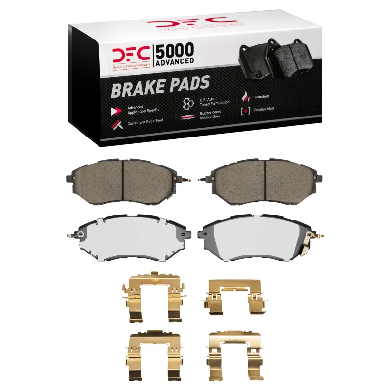 DFC 15-15 Subaru Legacy Front 5000 Advanced Ceramic Brake Pads and Hardware Kit