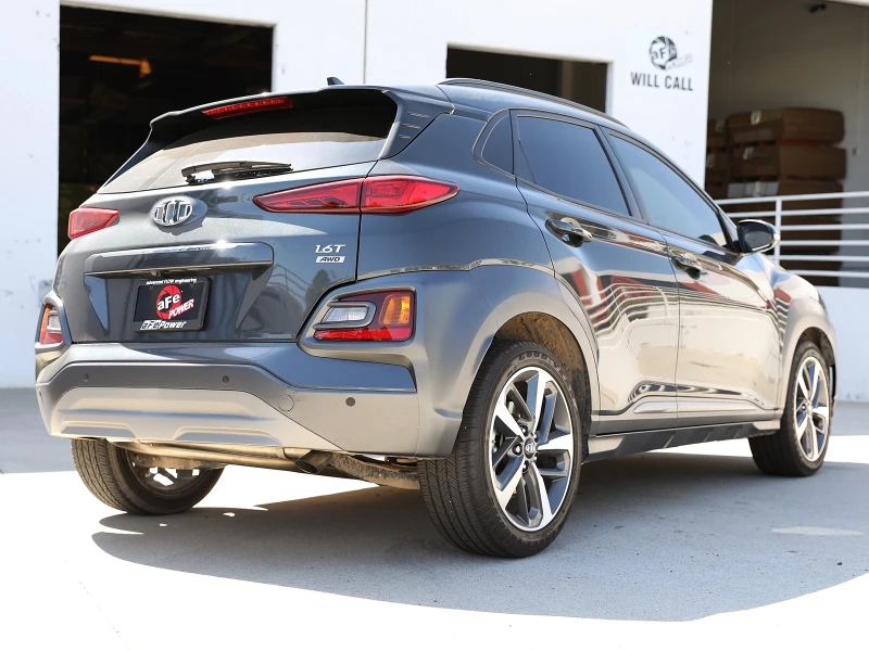 aFe Takeda 2-1/2 Zoll 304 SS Achse-Rück Abgasanlage (ohne Schalldämpfer) 18-21 Hyundai Kona L4 1.6L (t)