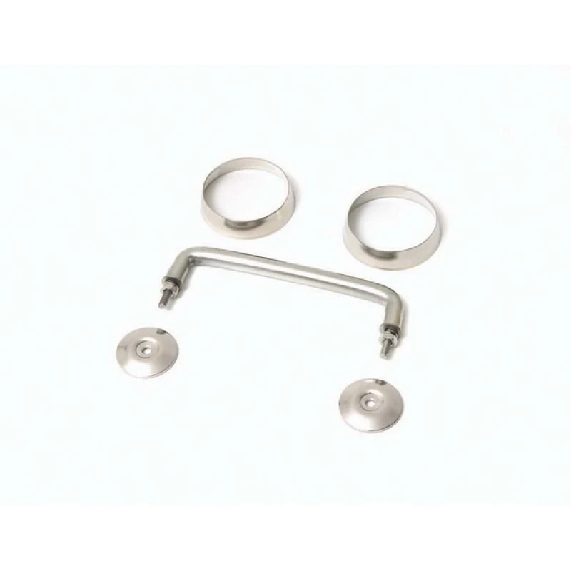 Rugged Ridge 97-06 Jeep Wrangler Edelstahl-Windschutzscheiben-Halterungs-Kit