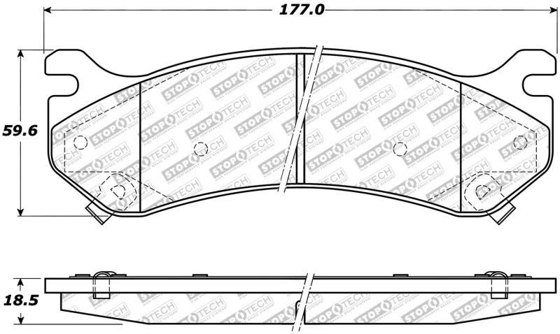 stoptech_305.07850-6794e230bdba9 StopTech Street Select Brake Pads - Front