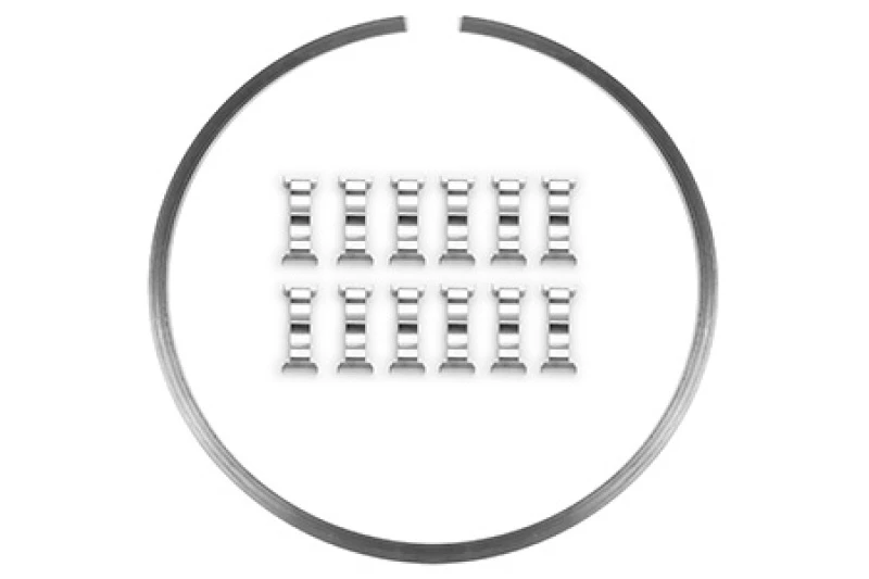 Wilwood 8,80-Zoll-Durchmesser-Dynapro-Lug-Rotor- und Snap-Ring-Dynamic-Kit - Edelstahl