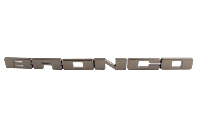 Ford Racing 2021+ Bronco Grillenbeschriftungs-Overlay-Kit - Bronze