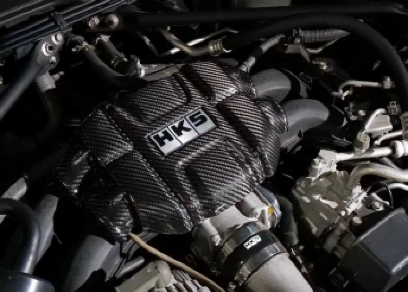 HKS Dry Carbon Engine Cover for Toyota 86 and Subaru BRZ