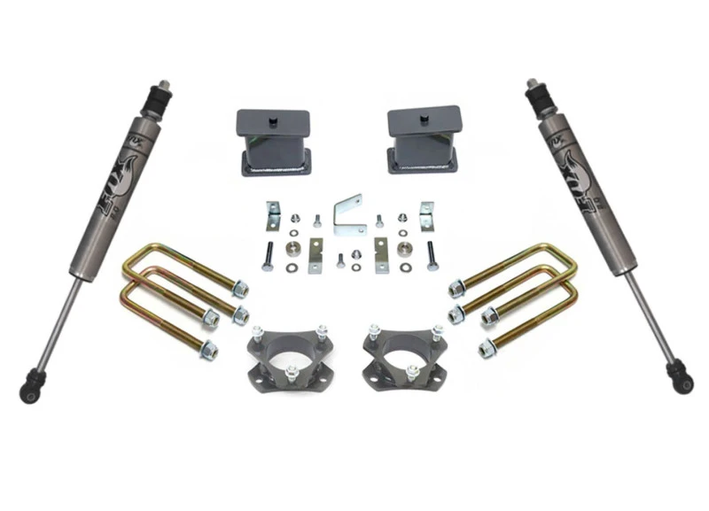 MaxTrac 4in Rear Lift Kit for 2005-2023 Toyota Tacoma 2WD 6 Lug