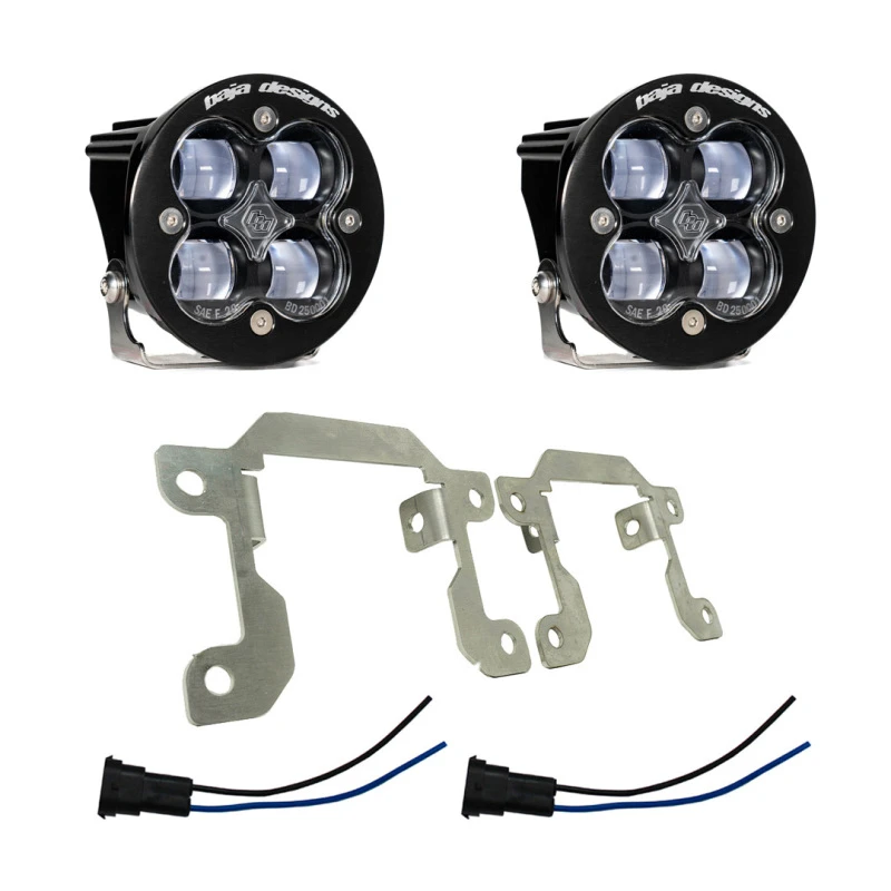 Baja Designs Ford/Subaru SAE Squadron Fog Light Pocket Kit - Weiß