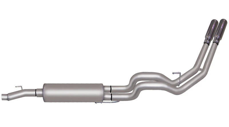 Gibson 04-08 Ford F-150 XL 4.6L 2.5in Kat-Abgasanlage Dual Sport - Aluminisiert