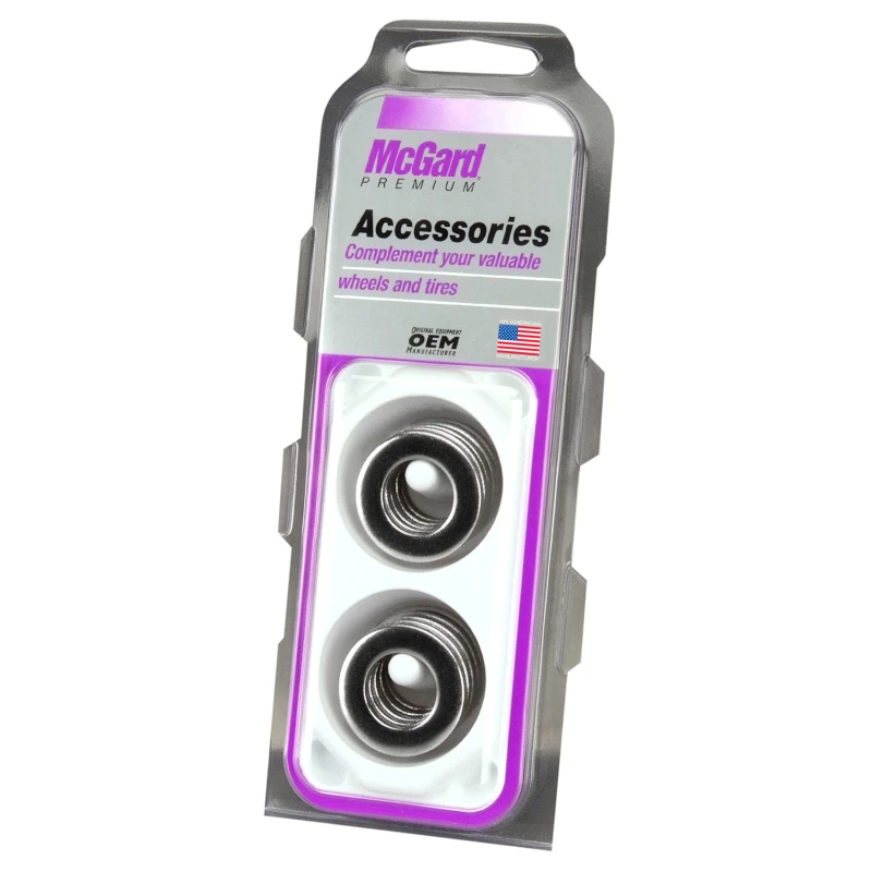 McGard Duplex MAG Unterlegscheiben (Edelstahl) - 8er-Pack